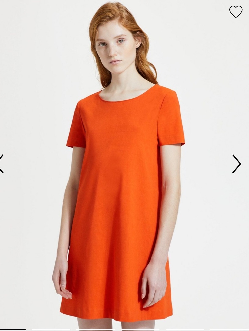 NWT THEORY Panel Shift Dress in Good Linen